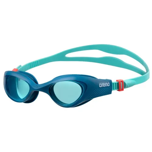 Arena - Women's The One Schwimmbrille - Blau/Türkis - Schwimmbrille mit Doppelband in Blau/Türkis, One Size - ideal für Schwimmerinnen, die Komfort und Stil suchen.