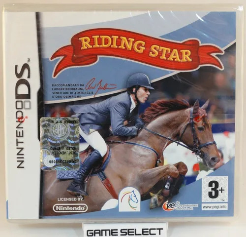 Riding star Nintendo DS Dsi 2DS 3DS Pal Eng - Original Neu Versiegelt