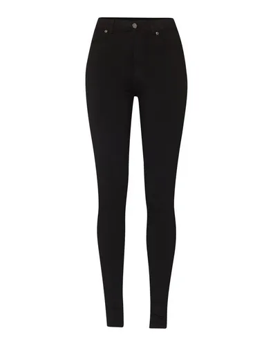 Dr. Denim Skinny-fit-Jeans Solitaire schwarz XL - Motorradhosen mit High Waist Schnitt, aus 98% Baumwolle für hohen Tragekomfort und stilvolles Design.