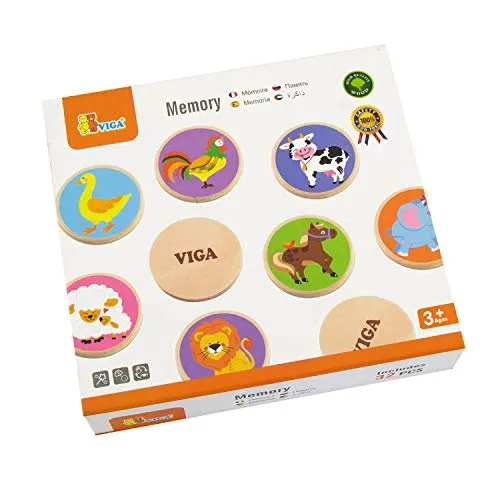 Viga 51308 Memory, Tiermotive, Multi Color