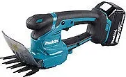 Makita DUM 111 SYX - Akku Grasschere Strauchschere 18 V, inkl. 1x Akku 1,5 Ah und Ladegerät für müheloses Schneiden im Garten