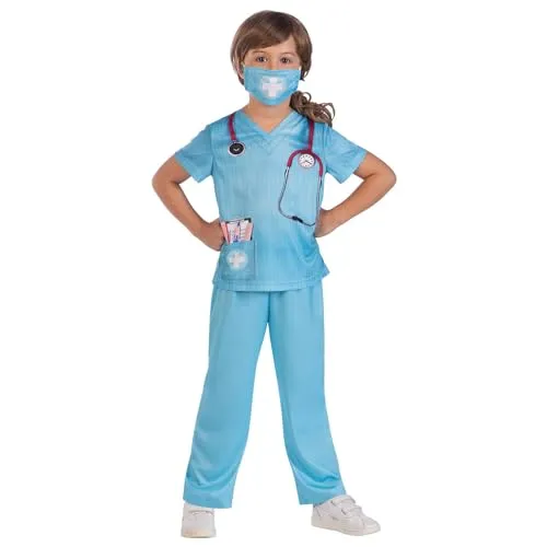 amscan Jungen 9910157 Dress Up, Hellblau, 6-8 Jahre (3 Stück)