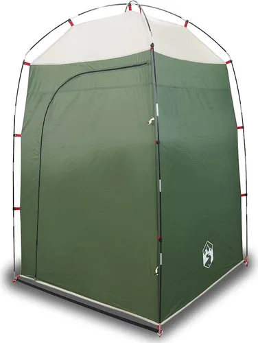 vidaXL Duschzelt Grün - Wasserfest & Praktisch - Zelte: Wasserfestes Duschzelt aus robustem Polyester, ideal für Camping, mit einfachem Zugang und schnellem Auf- und Abbau für mehr Komfort im Freien.