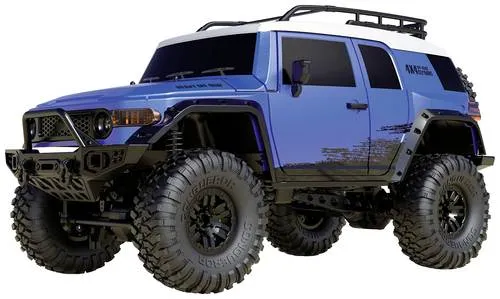 Amewi 22591 Dirt Climbing SUV CV Crawler 4WD 1:10 RTR blau - RC-Modelle, robustes 4WD Offroad-Fahrzeug mit Fernsteuerung, Akku und Ladegerät für grenzenlosen Fahrspaß im Gelände.