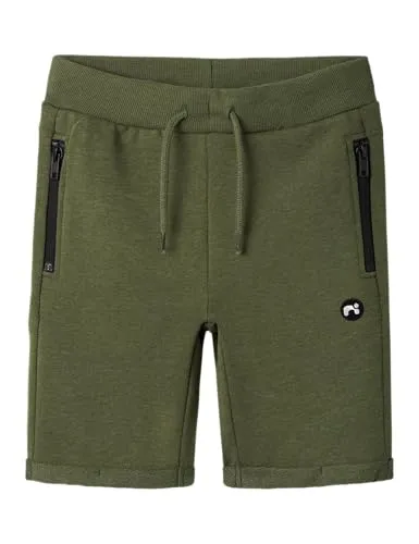 NAME IT Jungen Nkmvimo SWE Unb Noos Shorts, Rifle Green, 152 EU