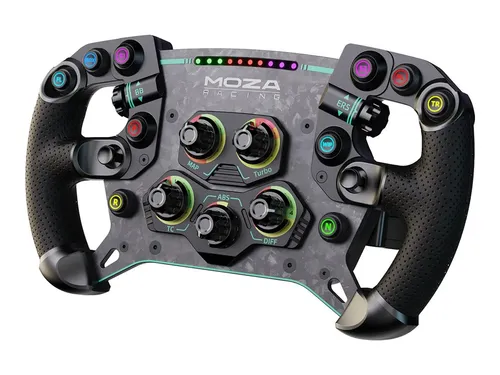 MOZA RACING GS V2P Lenkrad, Schwarz