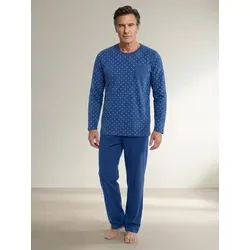 Henry Terre Schlafanzug Pyjama Set Langarm