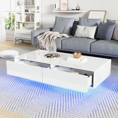 autolock Lowboard TV-Schrank mit Schiebetür und klappbarer Mitteltür