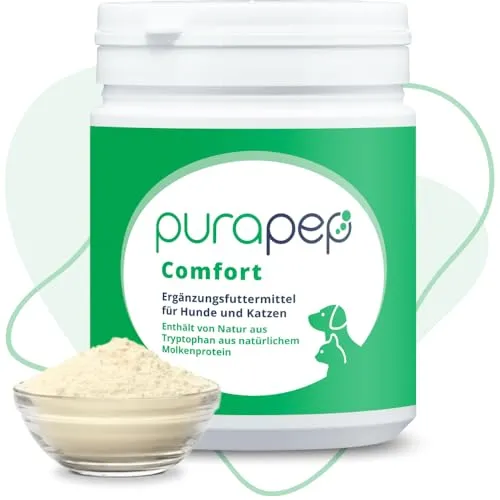purapep Comfort Pulver – Beruhigungsmittel für Hunde & Katzen