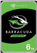 Seagate BarraCuda 6TB - SATA-600 Festplatte - Interne 6TB Festplatte für NAS-Server, 24/7 zertifiziert, hohe Zuverlässigkeit und Geschwindigkeit mit 5400 RPM.