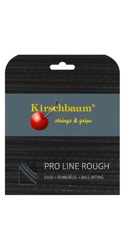 Kirschbaum Tennissaite Pro Line Rough - 12m Set für Turnierspieler - Tennissaiten mit hervorragendem Spinpotential und stabiler Spannung, ideal für professionelle Spieler, die Power und Kontrolle suchen.