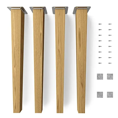 Sossai® Holz-Tischbeine von Sossai