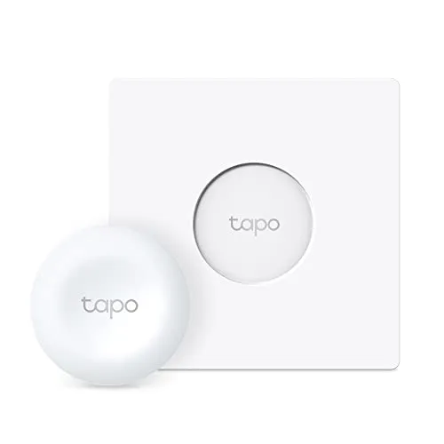 TP-Link Smartlichtschalter Tapo S200D Weiß - Intelligente Steuerung für Ihr Zuhause - Der TP-Link Smartlichtschalter Tapo S200D in Weiß ermöglicht eine einfache Steuerung Ihrer Beleuchtung per App oder Sprachbefehl. Ideal für modernes Wohnen und flexible Lichtgestaltung.