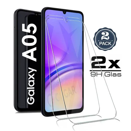 2x Für Samsung Galaxy A05 - Panzerfolie HD Displayschutz 9H Glas Schutzglas