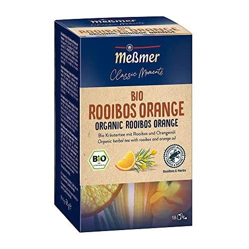 Meßmer Classic Moments Bio Rooibos Orange | 100% Bio | Rooibostee | 18 Teebeutel