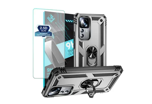 Tec-Expert Handyhülle Outdoor Cover Hülle für Xiaomi 12T / 12T Pro 6.67 Zoll, 6.67, Premium Hülle aus verstärktem Polycarbonat