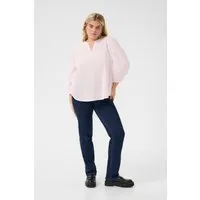 Langarm-Bluse Regular fit Lilac Snow purple