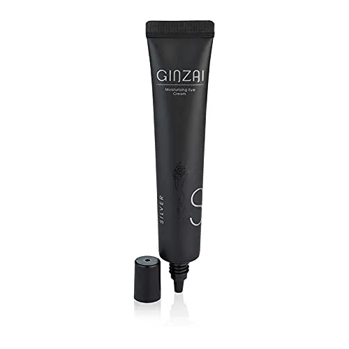 GINZAI Augencreme 30ml gegen Falten und Augenringe mit Ginseng, vegan, feuchtigkeitsspendende Augencreme, Anti Aging Augenpflege, Feuchtigkeitscreme, Augenpflegeprodukt