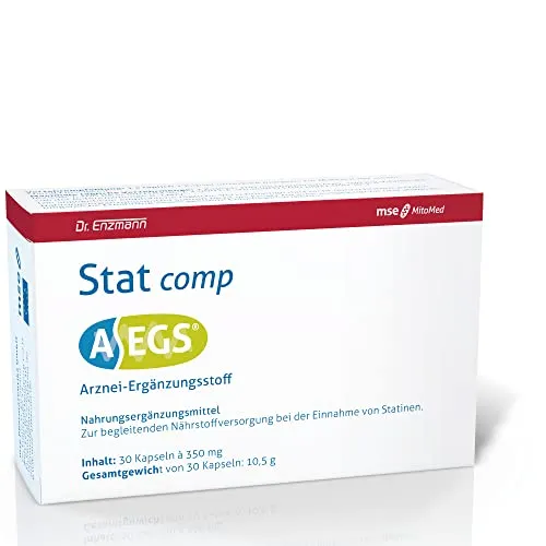 AEGS® Stat comp - 30 Kapseln - Vegetarische Kapseln mit geprüften Inhaltsstoffen zur Unterstützung des täglichen Bedarfs. Ideal für eine bewusste Ernährung, ohne künstliche Zusätze.