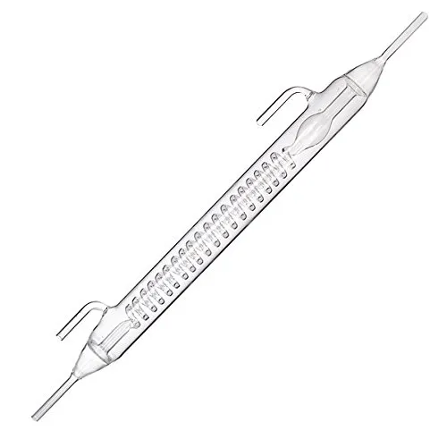 AlcoFermBrew Graham-kondensator für Destillation 570mm + Satz Schläuche (PVC + Silikon) | Destilliergerät | Destillierapparatur