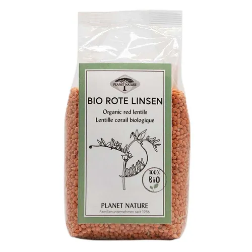 Linsen - rot 500g | PLANET NATURE