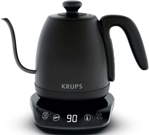Krups Wasserkocher BW9238 Caf Control Gooseneck in schwarz von KRUPS