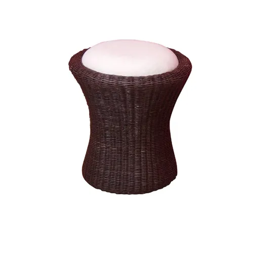 Rattan-Sitzhocker Handgeflochten von Möbel Direkt Online