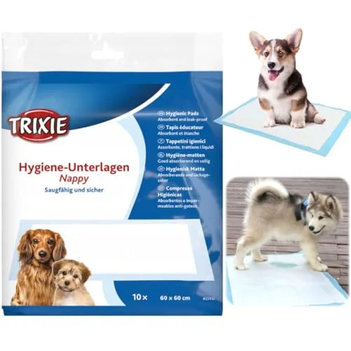 Hygiene-Unterlage Nappy, 60 × 60 cm, 10 St. von Trixie