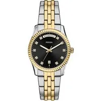 Fossil Damen Quarzuhr Analog in gold von Fossil