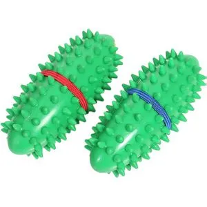 Togu Igelball Brasil Bewegungsprofi Set - 2er Set für effektives Rückentraining - Krafttraining Griffstärker - Ergonomisches Set mit Noppen, ideal für Fuß- und Reflexzonenmassagen, steigert Konzentration und Motivation durch gezieltes Bewegungsfeedback.