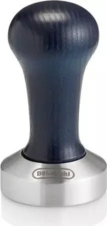 Kaffee-Tamper DLSC058, dunkelblau/edelstahl für perfekten Espresso