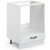 Vicco Herdumbauschrank Fame-Line, Weiß Landhaus, 60 cm von Vicco