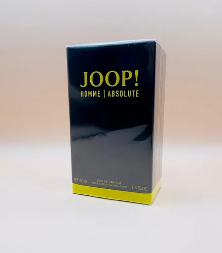 Joop Homme Absolute Eau de Parfum 40 ml - Intensiver Duft für Herren - Herrenparfum mit kraftvollem, maskulinem Duft. Perfekt für jeden Anlass und sorgt für einen bleibenden Eindruck.