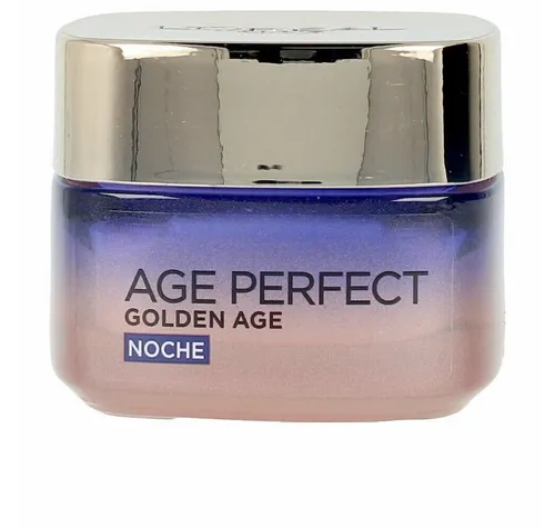 L'ORÉAL PARIS Nachtcreme AGE PERFECT GOLDEN AGE - Nachtpflege mit 50 ml, revitalisiert die Haut über Nacht und sorgt für ein strahlendes, jugendliches Aussehen.