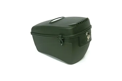 Contec Fahrradgepäckbox Schwarz 15,5L