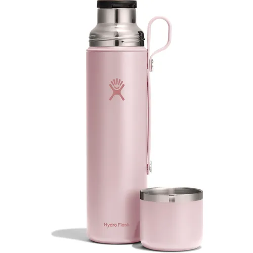 Hydro Flask Hot Flask & Cup 1065ml - Pink - Thermobehälter mit doppelwandiger Vakuumisolierung, hält Getränke bis zu 12 Stunden heiß und ideal für unterwegs.