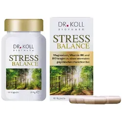 Stress Balance Dr. Koll Vitamin B6 + B12 + Magnesium Kapseln