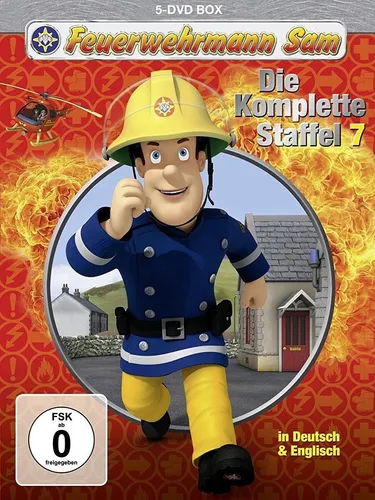 FEUERWEHRMANN SAM - DIE KOMPLETTE 7.STAFFEL (5 DVDS) 5 DVD NEU