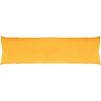 Seitenschläferkissen 40x140 cm - Hochwertiges Stillkissen in Hellorange - Vielseitig einsetzbares Kissen für optimale Körperanpassung, ideal für Seitenschläfer und Stillende. Mit abnehmbarem, waschbarem Bezug für höchsten Komfort.
