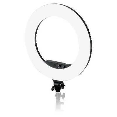 Caruba Ringleuchte Vlogger 18 Zoll LED-Set PRO mit Tasche schwarz