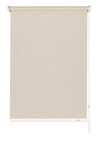 Dachfensterrollo Seitenzug-Rollo Silvalin Natur von GARDINIA - Lichtdurchlässiges Rollo aus 100% Polyester mit flexiblem Seitenzuggetriebe, ideal für individuelle Montage in Decken, Wänden oder Nischen.