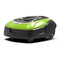 Greenworks Optimow 15 Rasenmäher - Für Flächen bis 1.500 m² geeignet, intelligent und leise für müheloses Rasenmähen.