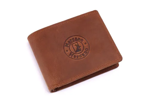 Mercano Vintage-Leder Geldbörse für Herren mit RFID-Schutz