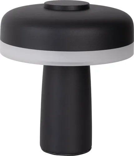 Näve Leuchten LED Tischleuchte PILU - dimmbar und tragbar - Klassische Tischleuchten mit Scandi Style, aus Metall und Kunststoff in beige, dimmbar und akkubetrieben – ideal für stimmungsvolle Beleuchtung und flexible Nutzung in jedem Raum.