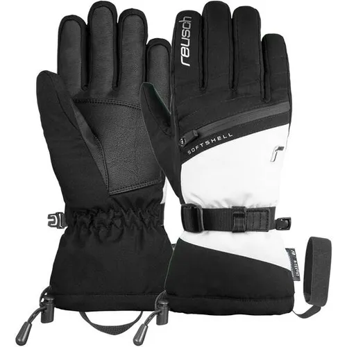 REUSCH Damen Handschuhe Reusch Demi R-TEX XT - Skihandschuhe für Damen mit wasserdichter R-TEX XT Membran und R-Loft Kunstfaser-Isolation für optimale Wärme. Verstellbarer Verschluss und Heizkissentasche für extra Komfort an kalten Tagen!