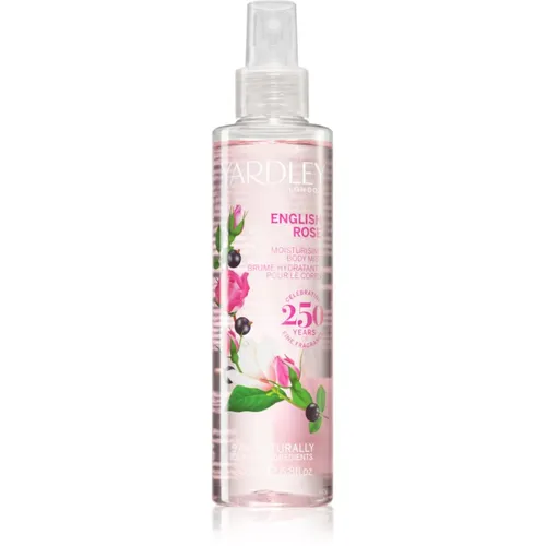 Yardley English Rose feuchtigkeitsspendendes Bodyspray 200 ml