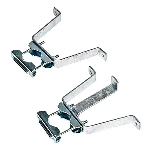 Fuba DMH 200 Mauerhalterung Stahl feuerverzinkt - Stabil und vielseitig - Halterungen für Satellitenschüsseln, sehr stabile Mauerhalterung aus feuerverzinktem Stahl für Antennenmasten mit 42-60 mm Durchmesser, ideal für die sichere Montage an Außenwänden.