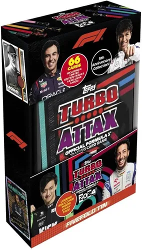 F1 Turbo Attax 2024 Fünffach-Dose von Topps