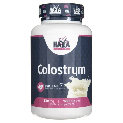 Haya Labs Colostrum 500 mg, 120 Kapseln