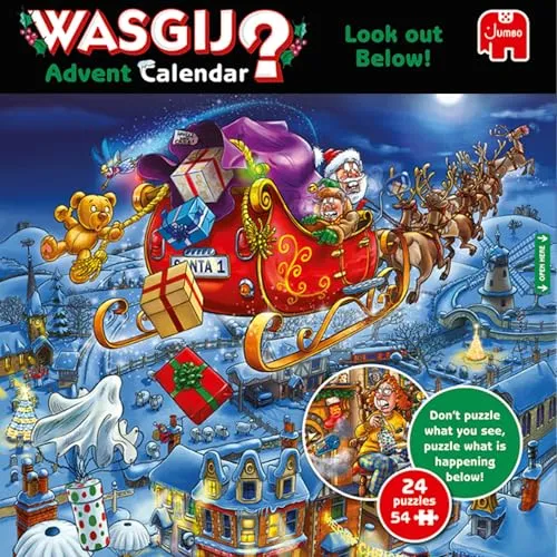 Jumbo 1110101658 Wasgij Adventskalender von Jumbo Spiele